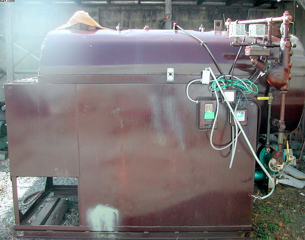 COLUMBIA Model HRT-30 fired tube boiler,