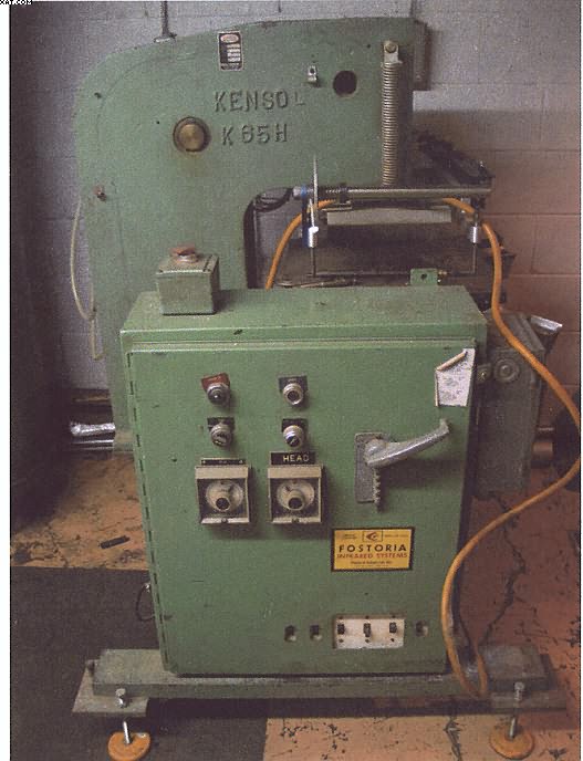 KENSOL Model 65 H Roll Leaf Stamping press,