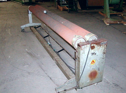DELTA Roll-Up Machine, (2) 7" dia x 128" rolls,